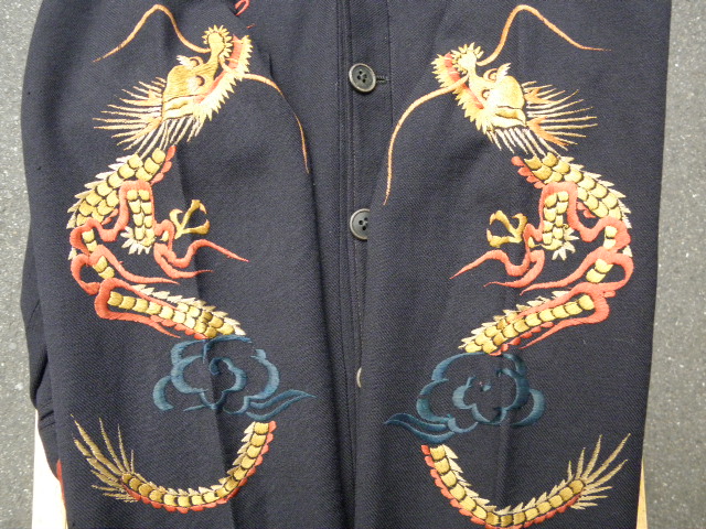 1950年代 U.S. NAVY ツアージャケット（鷹・龍・虎・刺繍・スカジャン 