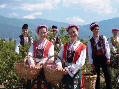 ブルガリアのバラ祭り