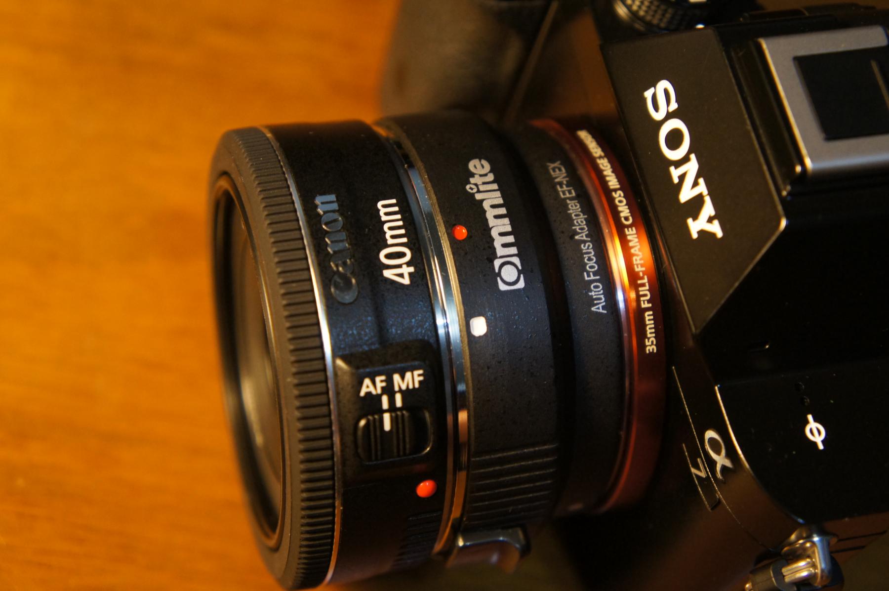カメラ デジタルカメラ SONY α7 x Canon EF 40/2.8 STM | しもた屋