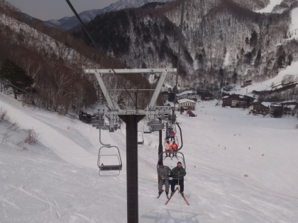 志賀高原スキー場にて　arandoron提供写真