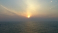 ホテルシーポートより日本海の夕日を見る8