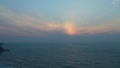 ホテルシーポートより日本海の夕日を見る11