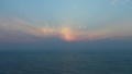 ホテルシーポートより日本海の夕日を見る12