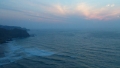 ホテルシーポートより日本海の夕日を見る14