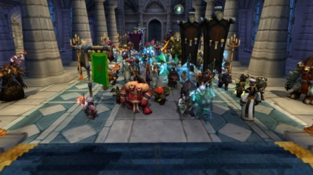 パリのテロ犠牲者を悼むため「FF14」や「World of Warcraft」などのMMORPGプレイヤーが鯖に集結　夜通しお祈り！