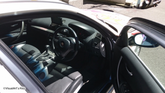 『Angel Beats! -1st beat-』公式のラッピングカー（痛車：BMW120i）がヤフオクで150万円で落札される！