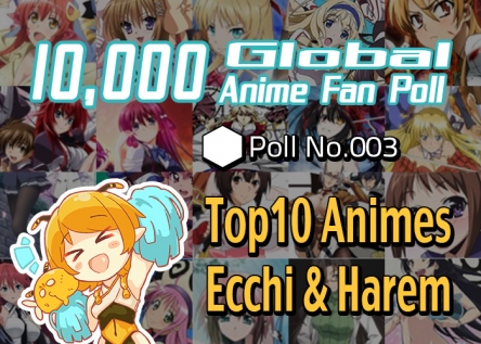 外国人1万人が選んだ『Hでハーレムなアニメ』ランキングが発表！