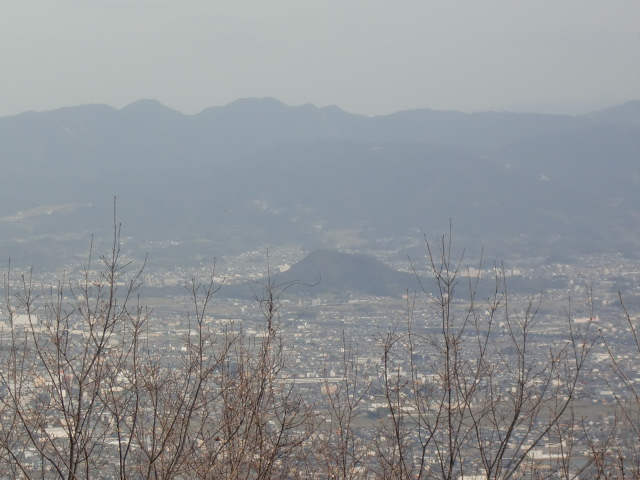 二上山からの眺め　奈良