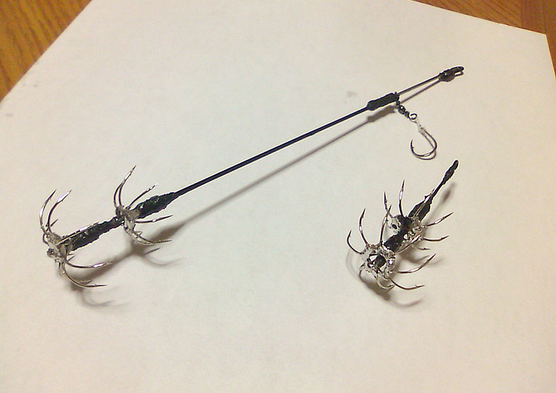 イカ針の作り方 アオリイカのウキ釣り用 掛け針 神戸明石の釣りブログ