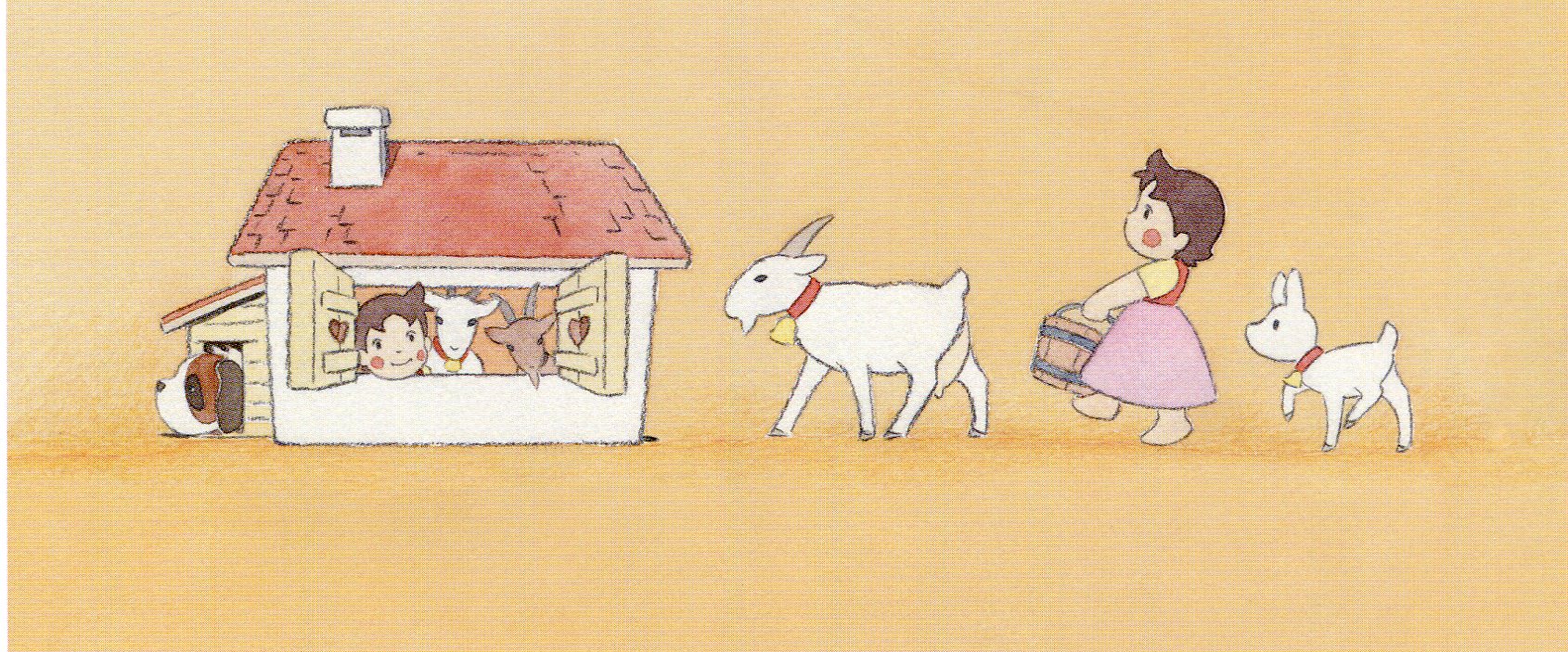 小田部羊一が描く「アルプスの少女ハイジ」の世界展』 丸善丸の内本店 