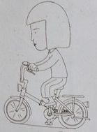野口さん自転車